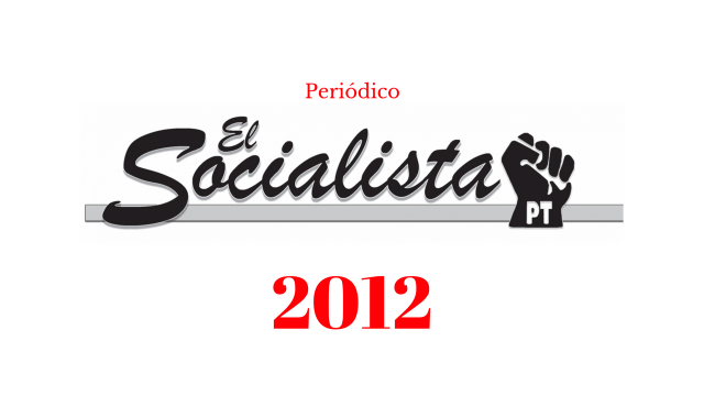 Periódico El Socialista – Año 2012