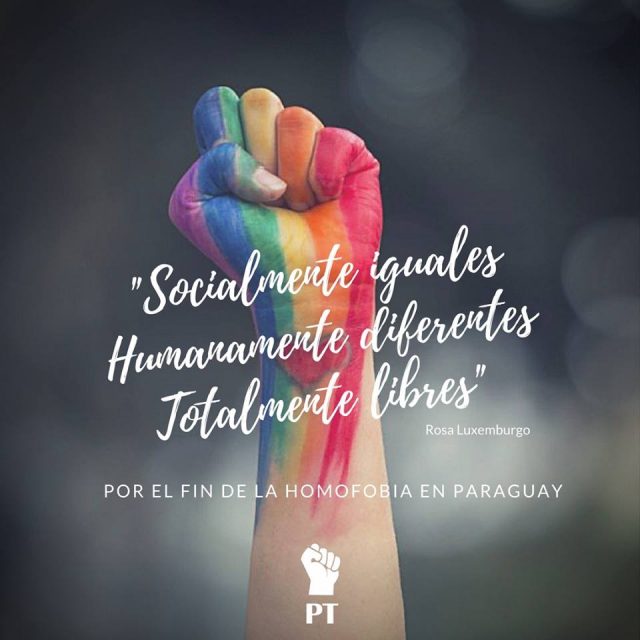 ¡NO a la homofobia en Paraguay!