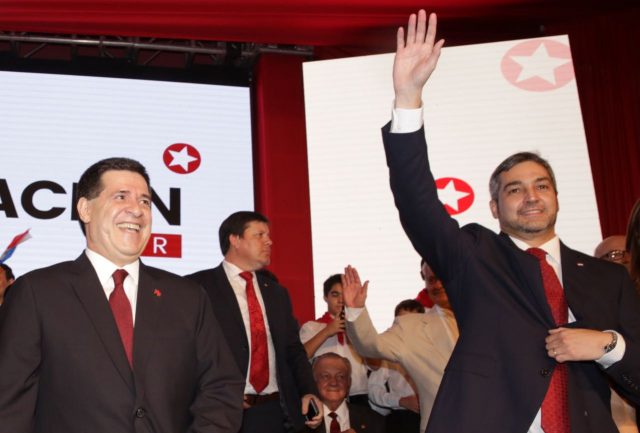 Mario Abdo en el gobierno