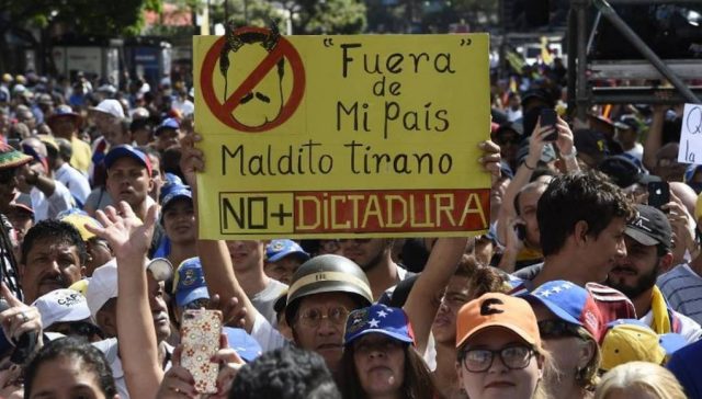 ¡Fuera el imperialismo de Venezuela! ¡Fuera Maduro! ¡Ni Maduro ni Guaidó!