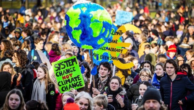 Movilizaciones contra el cambio climático: lucha ecologista y lucha de clases