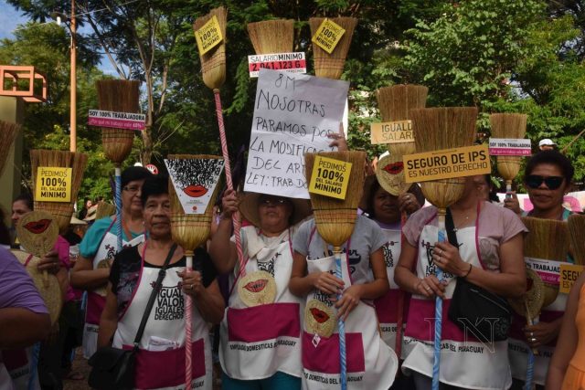 ¡Igualdad salarial para trabajadoras del servicio doméstico!