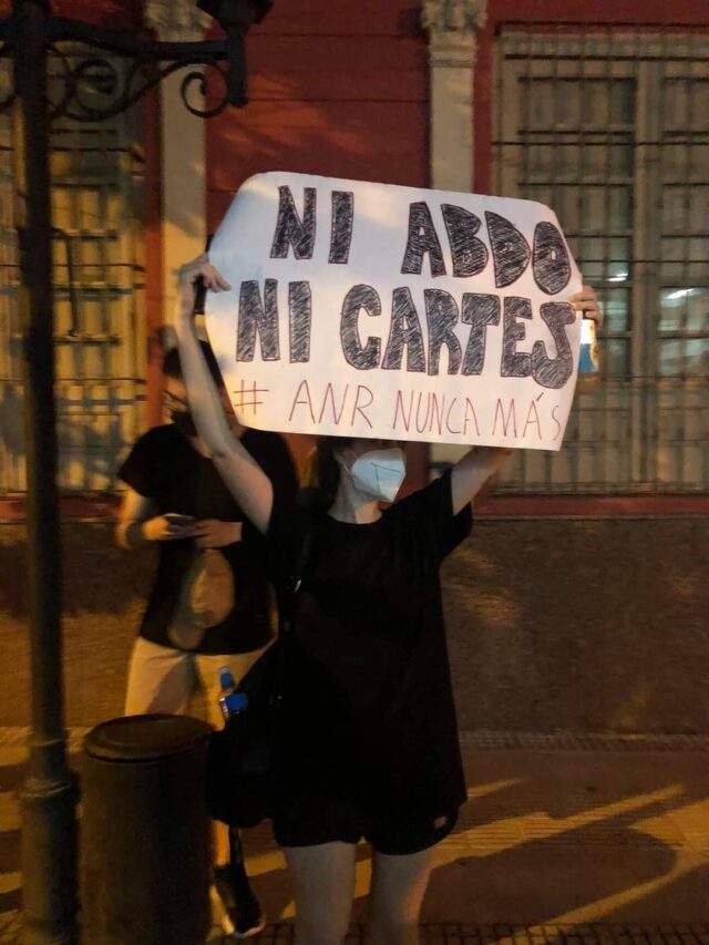 ¡Fuera Marito, Cartes, que se vayan todos ellos!
