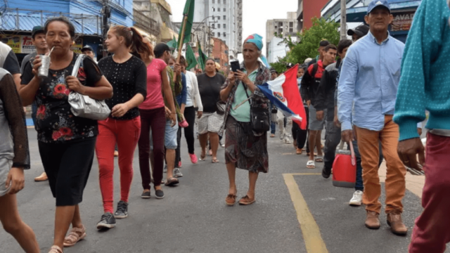 Todo el apoyo a la marcha campesina