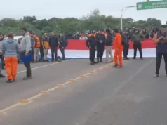 LOS OBREROS DE AÑA CUÁ MUESTRAN EL CAMINO