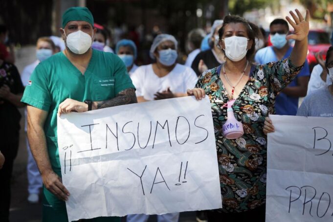 ¡EL IPS ES DE LOS TRABAJADORES, NO DE LOS BANCOS NI DE LOS GOBIERNOS PATRONALES!